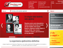 Tablet Screenshot of es.playchess.com